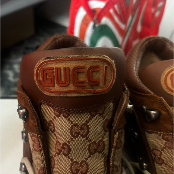 MENS GUCCI FLASHTREK BOOTS - Picture 2 of 11